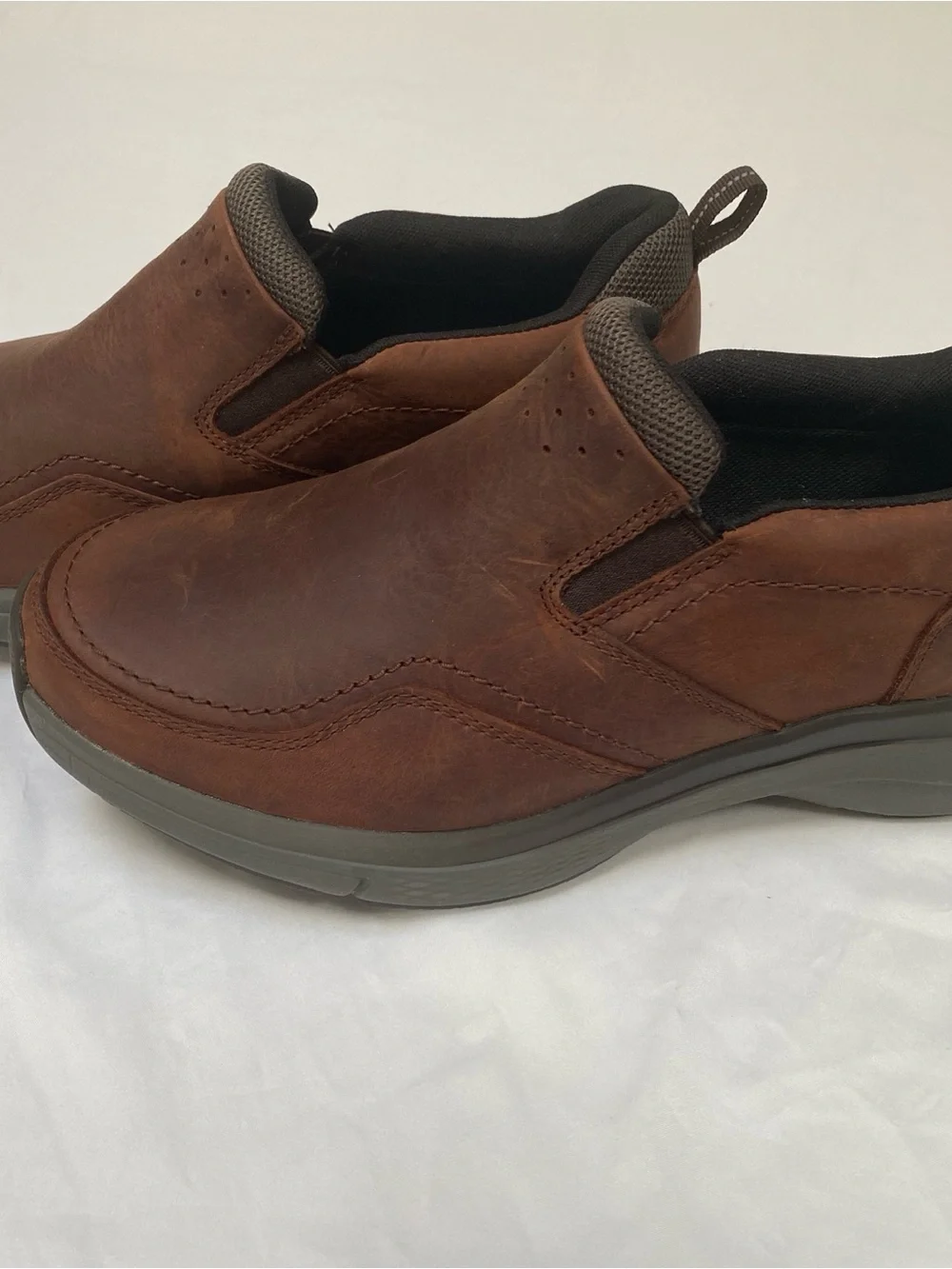 Clarks brown leather